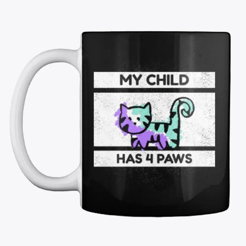 My child has 4 paws - cat